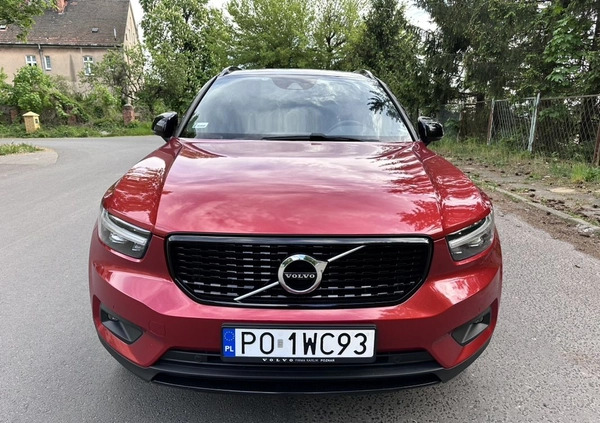 Volvo XC 40 cena 129000 przebieg: 54000, rok produkcji 2018 z Poznań małe 67